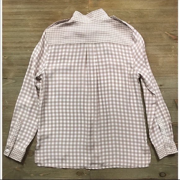 Equipment Alma Gingham Silk Button Down - Picture 4 of 7